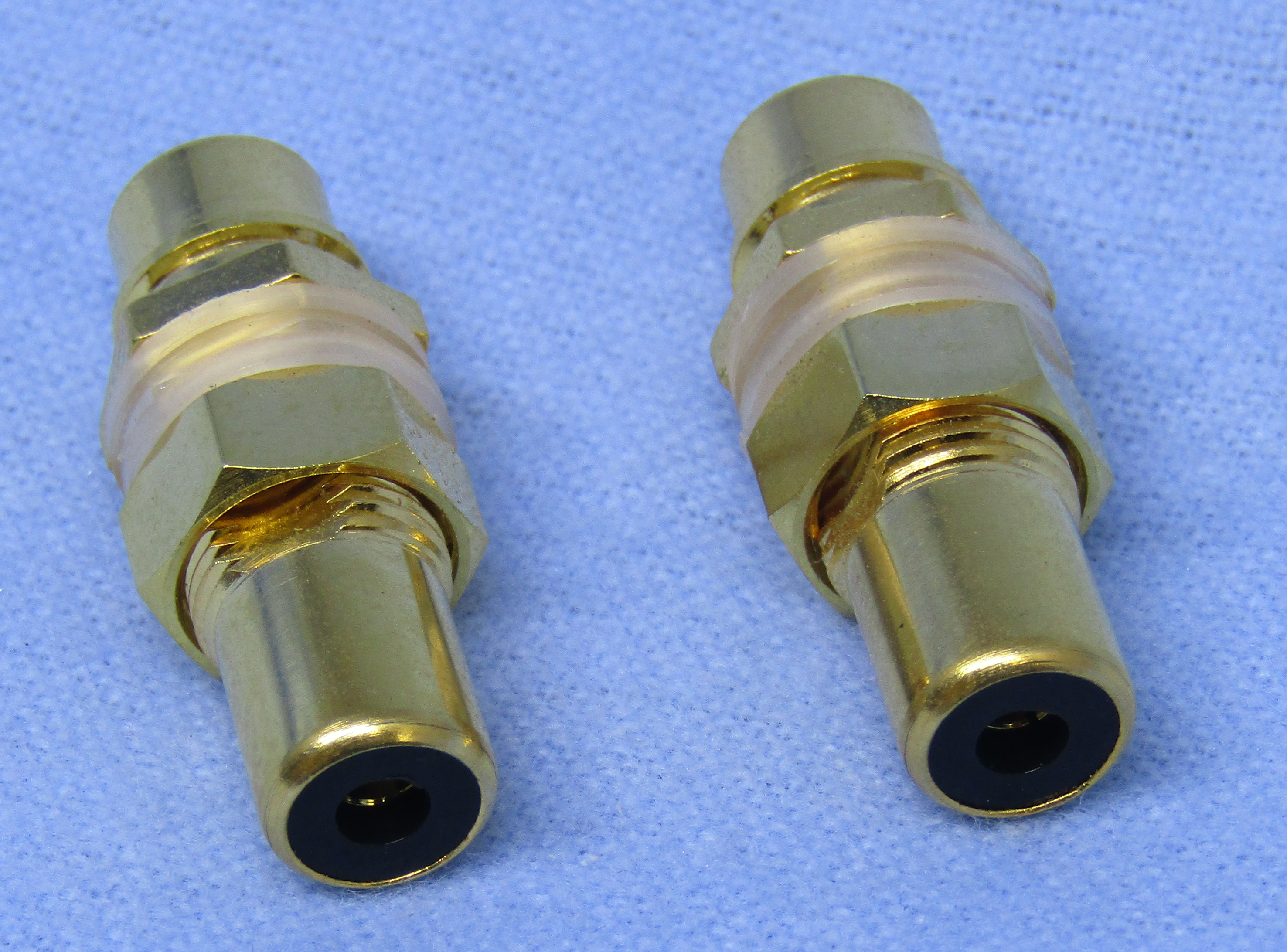 RCA JACK-BULKHEAD-BLACK